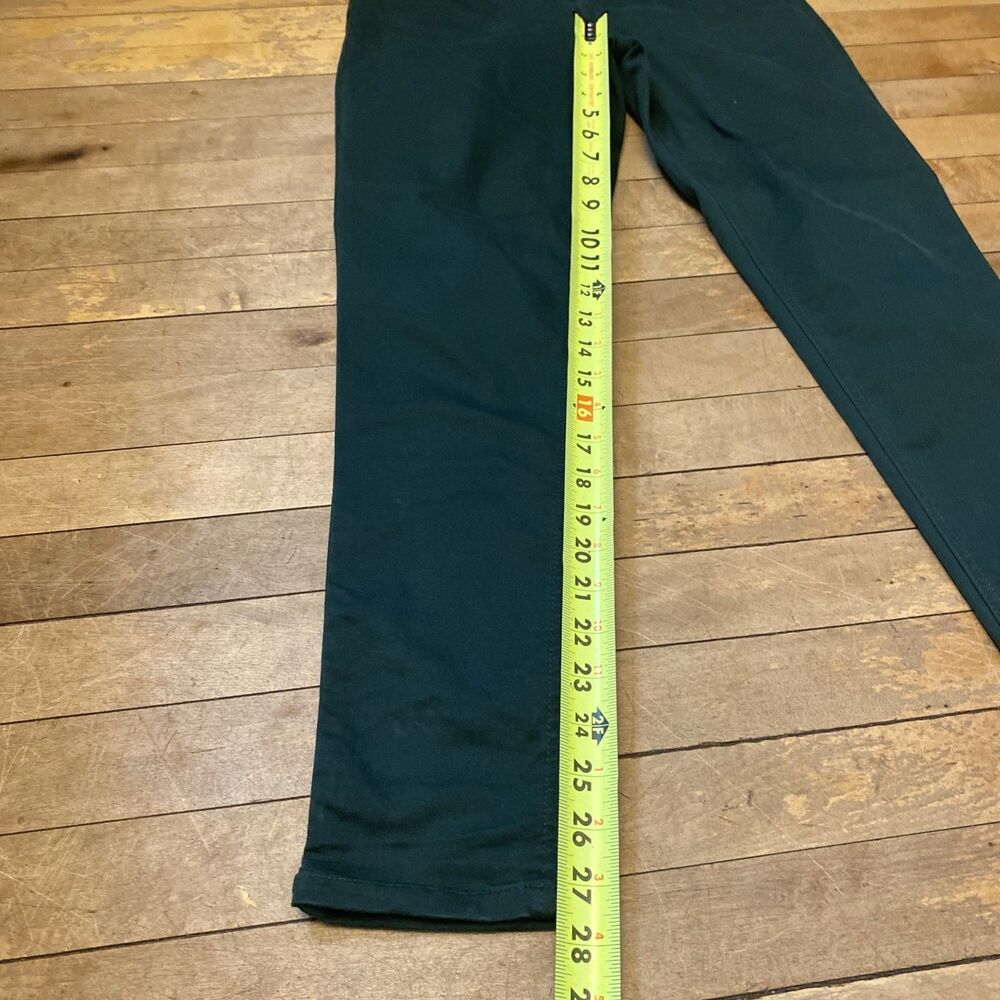 Draper James RSVP Pants Women’s Size 6 Stretch Forest Green Skinny - Picture 6 of 11